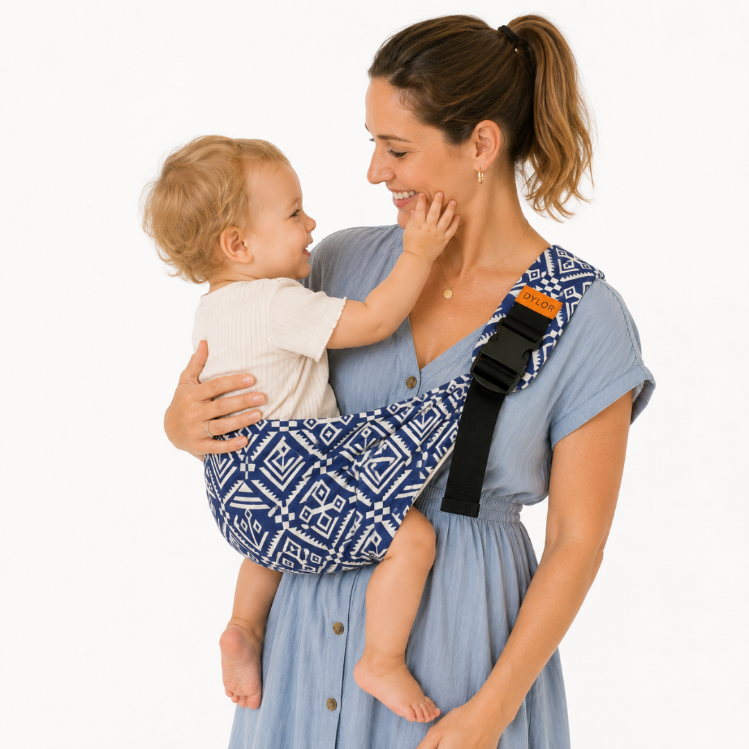 Babytragetasche Blue Aztec
