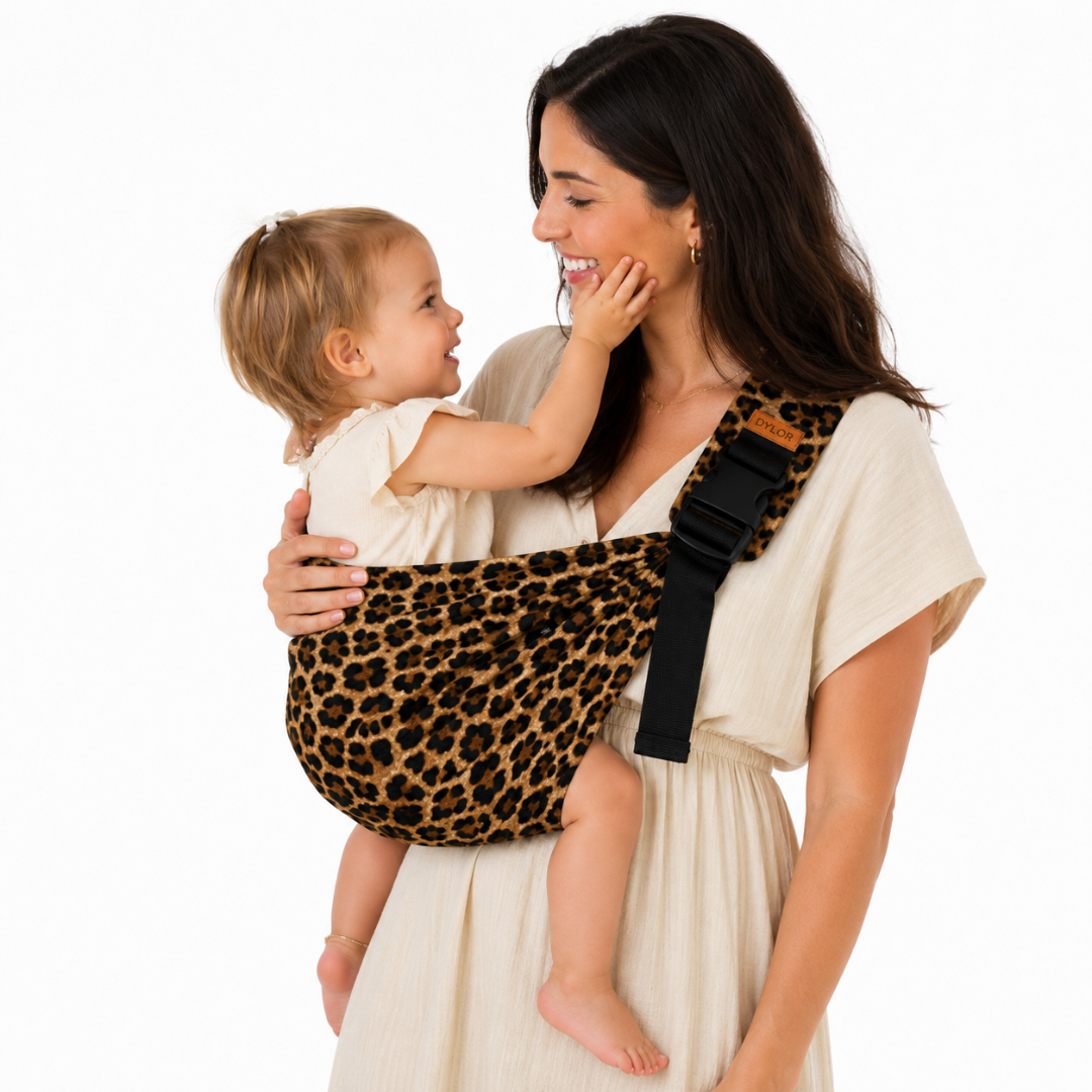 Babytragetasche Leopard Sahara